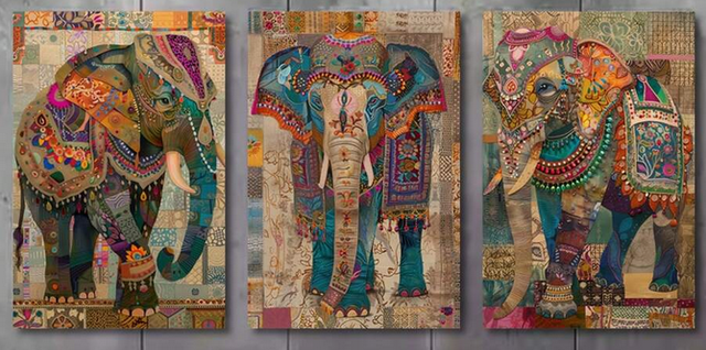 3 tapisserie elephant 