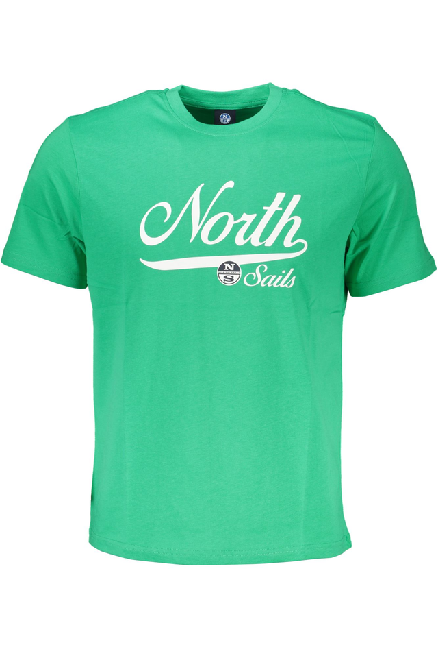 NORTH SAILS T-SHIRT MANICHE CORTE UOMO VERDE