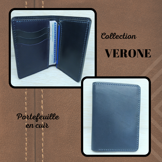 VERONE portefeuille - Bleu nuit