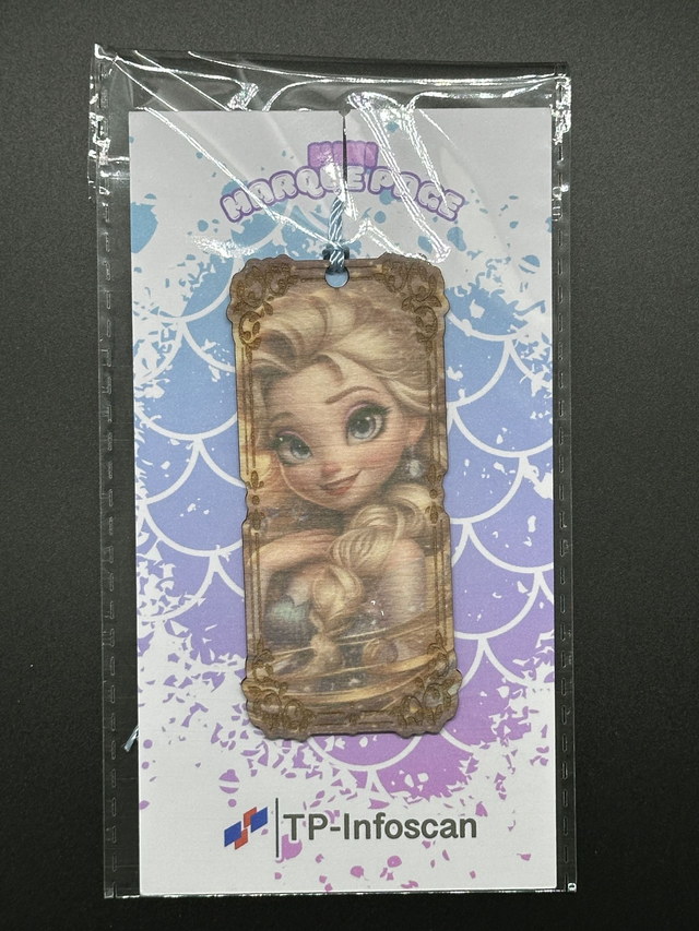 Mini Marque-page en Bois Sublimé - Design Coloré