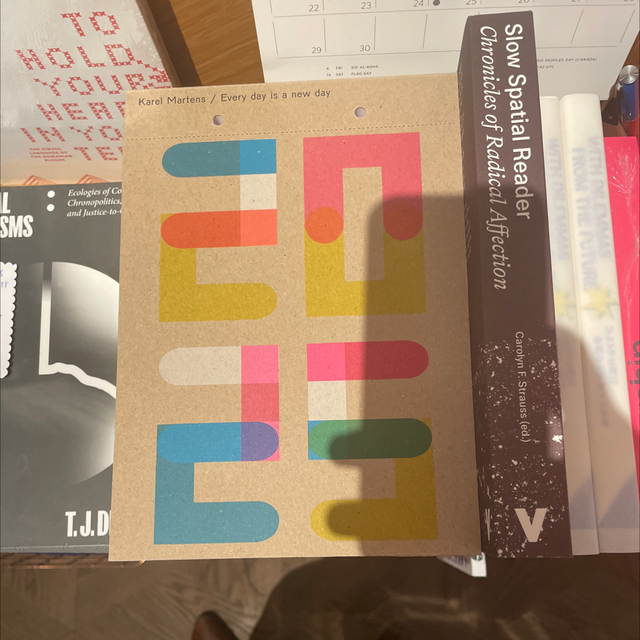 Karel Martens Calendar / Every Day Is A New Day