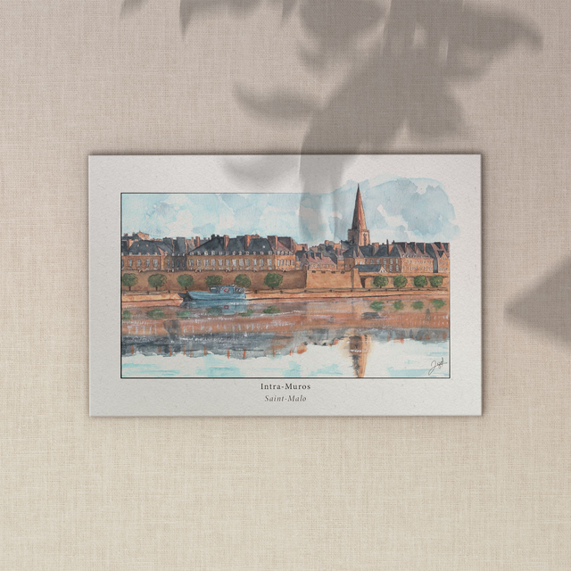 Carte postale - Bretagne - Intra-Muros