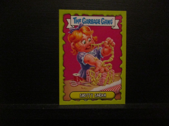 Snotty Sarah - (Topps) The Garbage Gang Original Trading Card #47