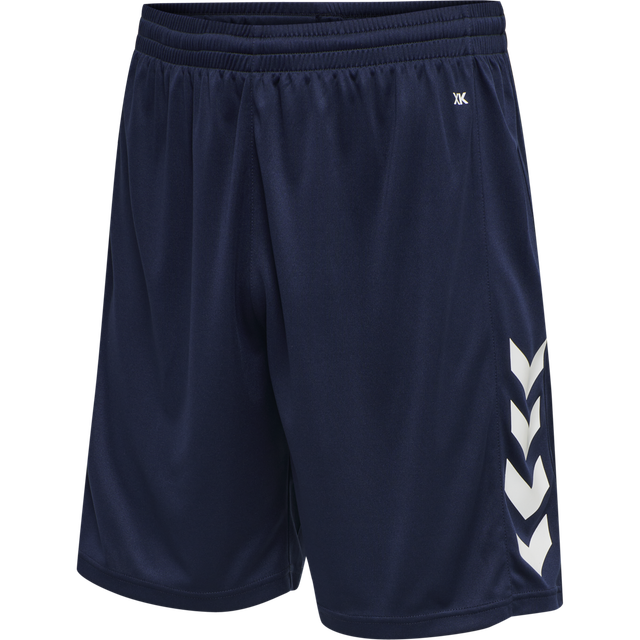 hmlCORE XK POLY SHORTS KIDS Marine - KIF Logo på lår