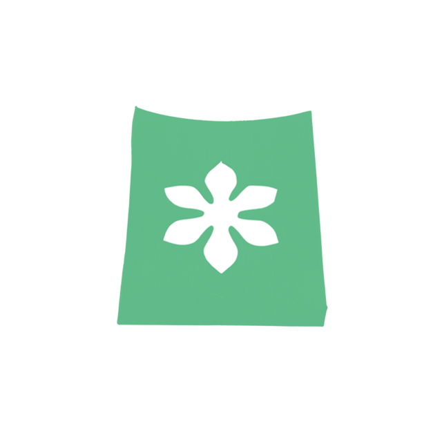 Apple Green mug cup cradle holder 