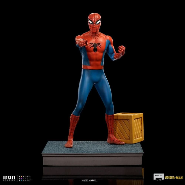 Spider-Man 60&#039;s - Spider-Man Animated Series - Art Scale 1/10 - Iron Studios (Anche a rate! 👇)
