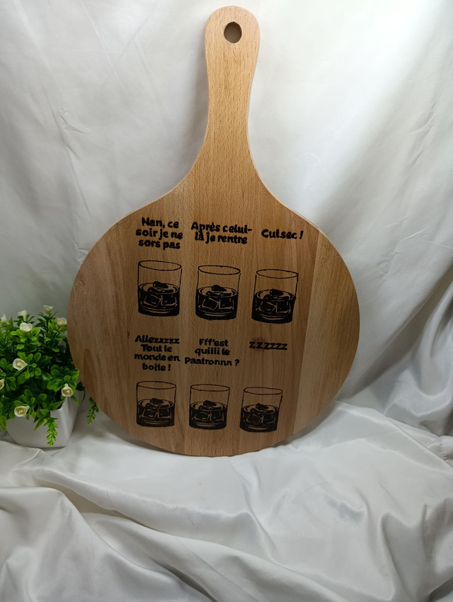 Grande planche "verres de Whisky"