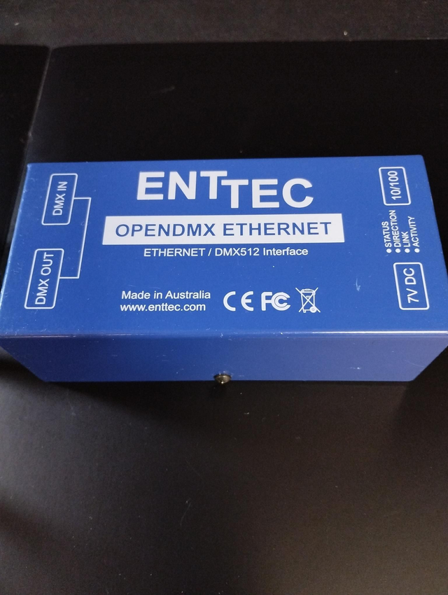 Boitier ENTTEC Opendmx Ethernet