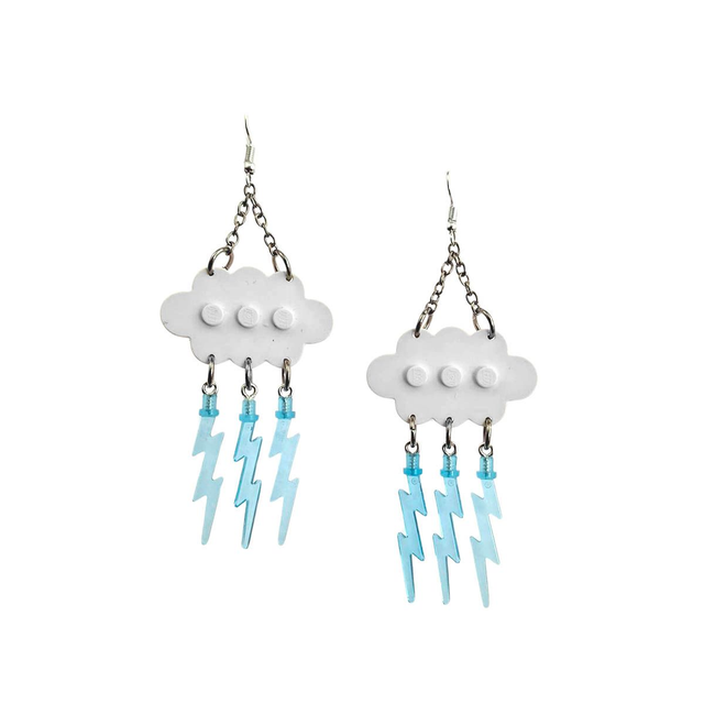 Thundercloud earrings