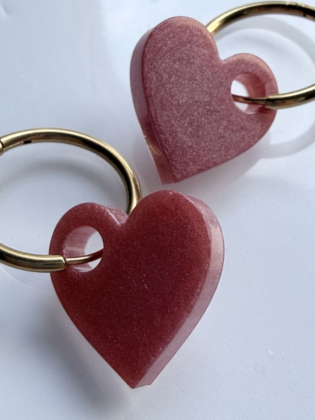 PAMPILLES BB KISS'KISS vieux rose irisé