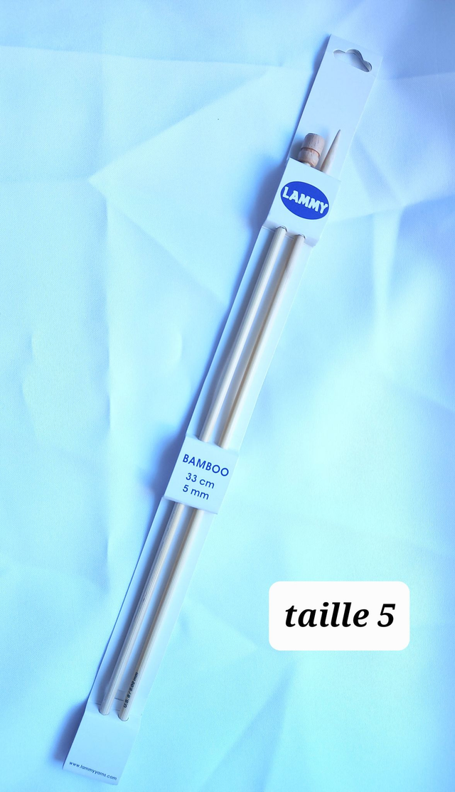 Aiguilles à tricoter taille 05