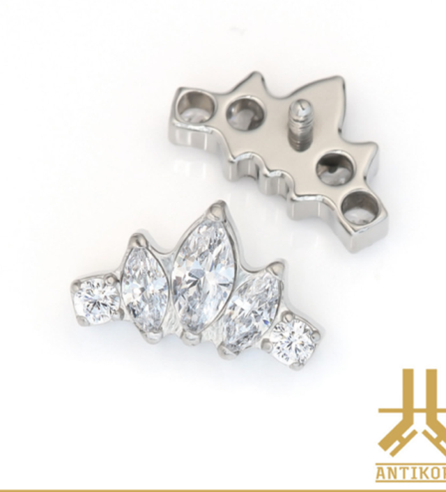 Embout Crown Marquise 