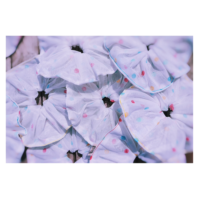 Chouchou confettis 