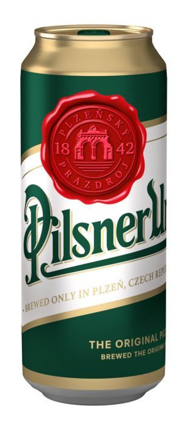 Pilsner Urquell plech 0,5l