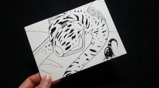 Llamhigyn Y Dwr Postcard (A6)