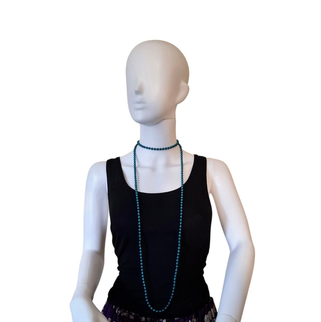 Turquoise long bead 