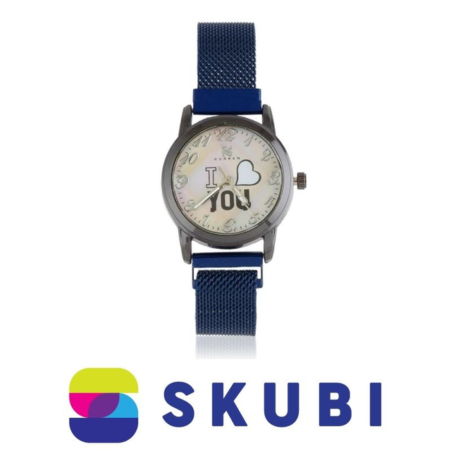 Dámské magnetické hodinky modré - KURREN JG Z3089