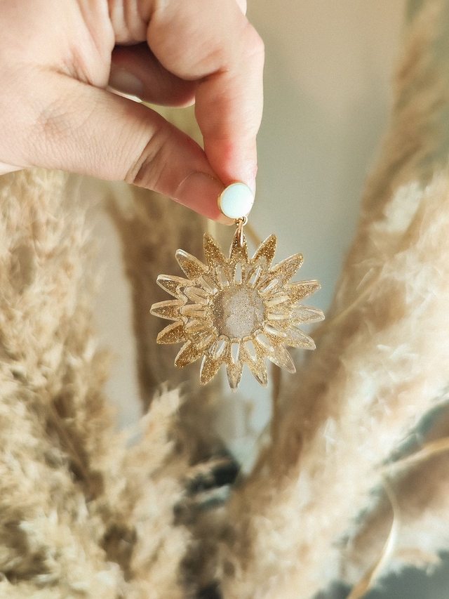 Boucles d'oreilles Sun