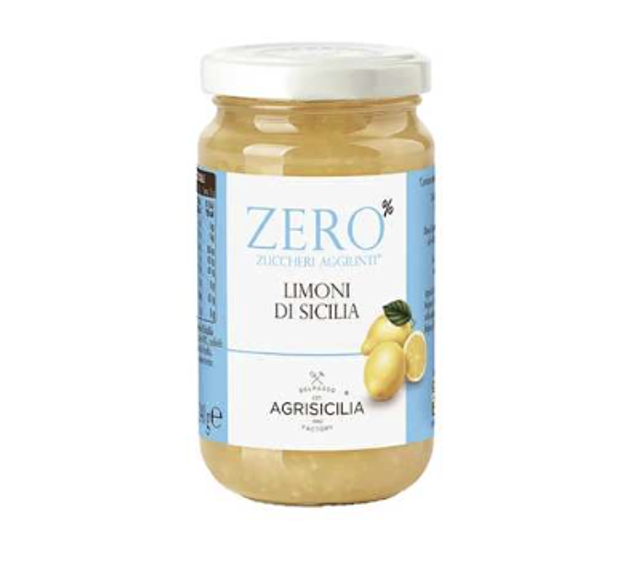 Agrisicilia - ZERO - Citrom lekvár 240g