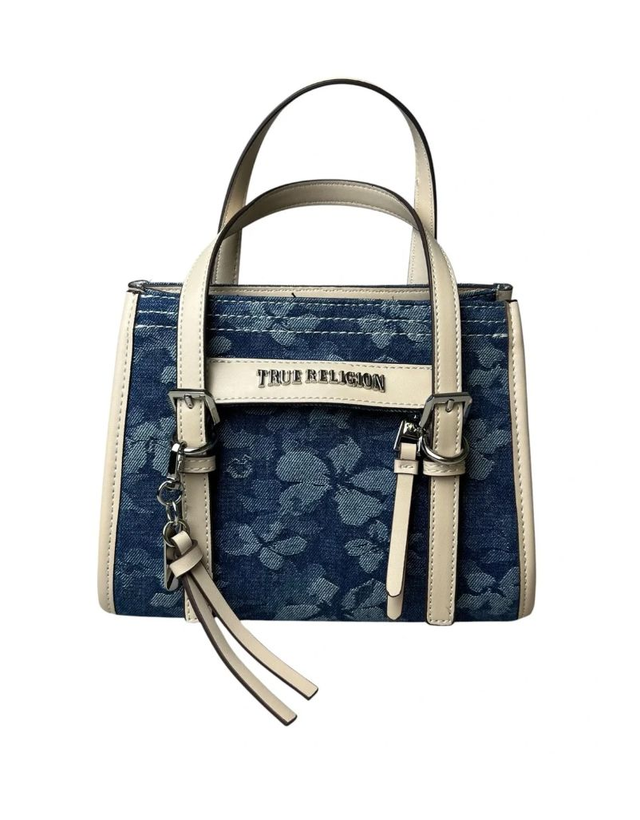True Religion Mini Tote con Correa de Hombro Ajustable 