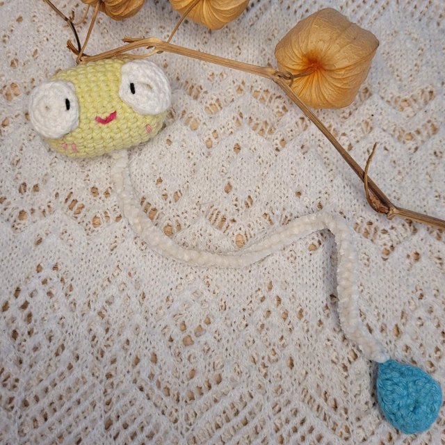 Marque page - Les petites bêtes - Grenouille XXL