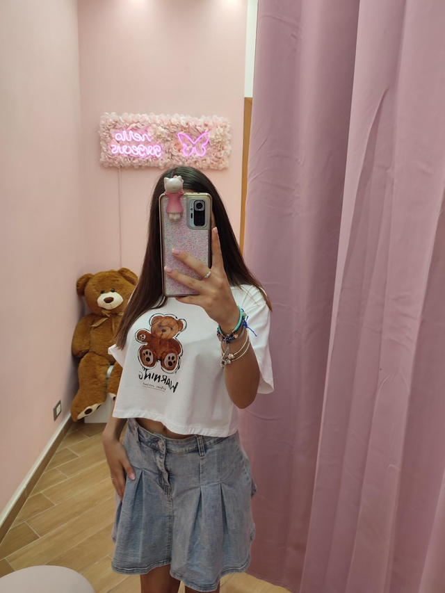T-shirt teddy
