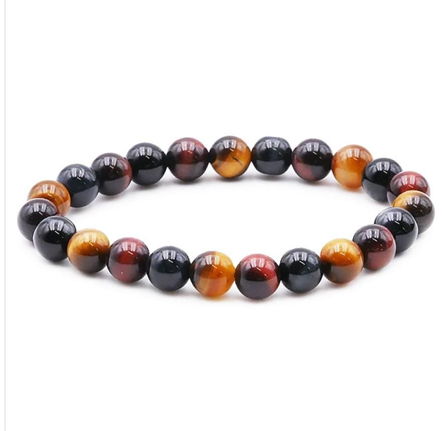 Bracelet Oeil Multiple (tigre/faucon/taureau) 08mm