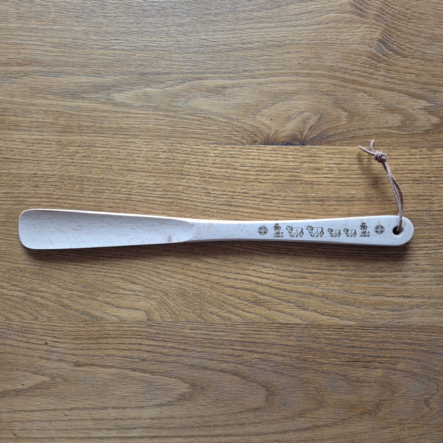 Schuhlöffel, Alpaufzug