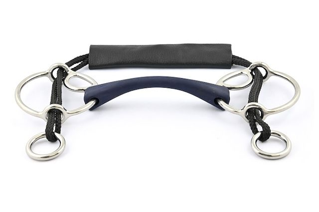 Mors JUMP'IN releveur combiné caoutchouc droit