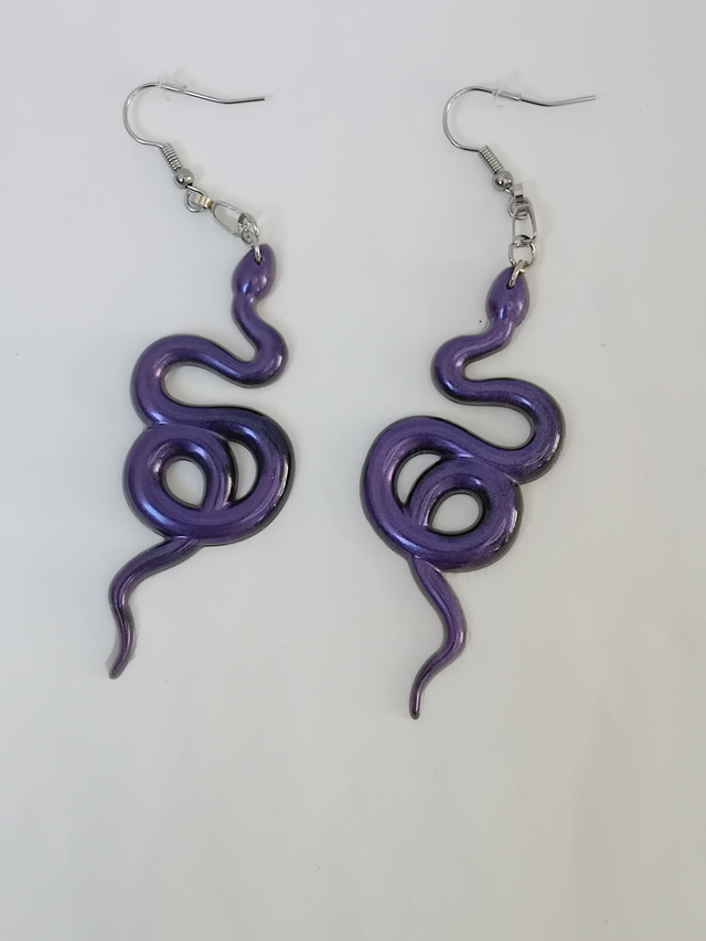 Boucles d oreilles serpent 