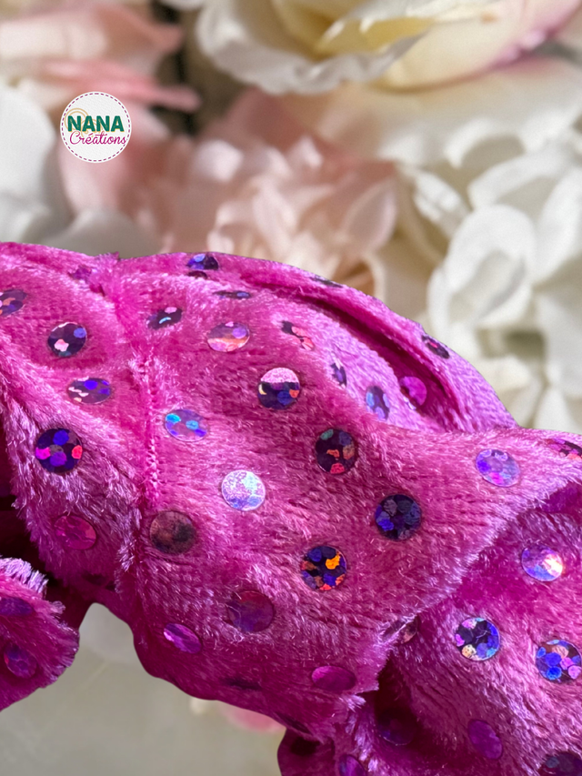 Chouchou - Rose – Fait main