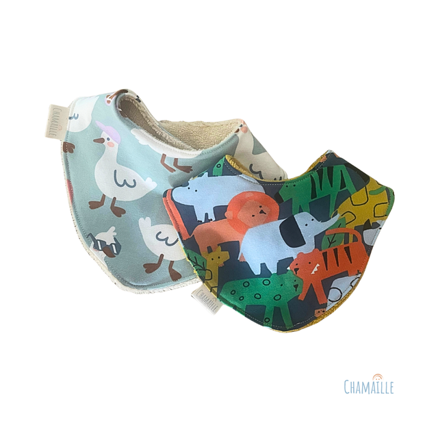 Bavoir bandana bébé réglable