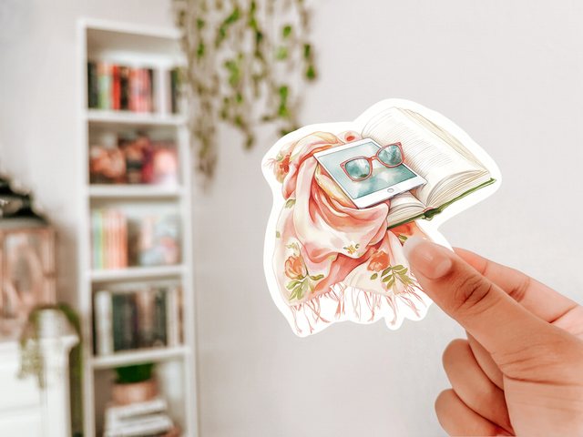 Pack de 9 stickers - Pêche pastel