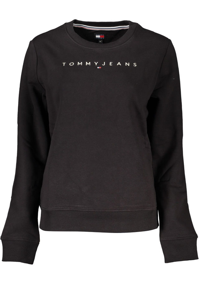 TOMMY HILFIGER FELPA SENZA ZIP DONNA NERO