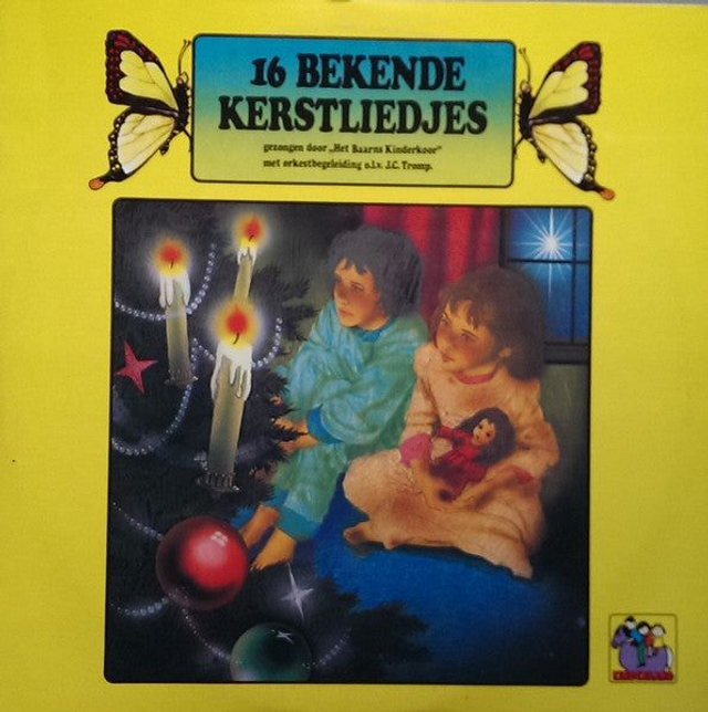 Baarns Kinderkoor - 16 Bekende Kerstliedjes (LP) 41128