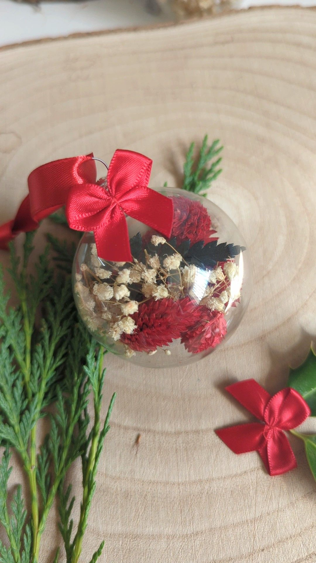 Boules de Noël (verre) - Noël féerique