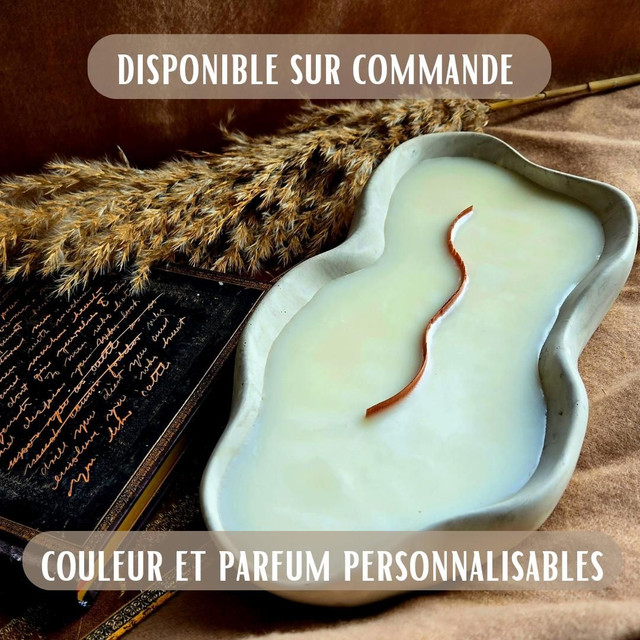 Bougie asymétrique 400gr