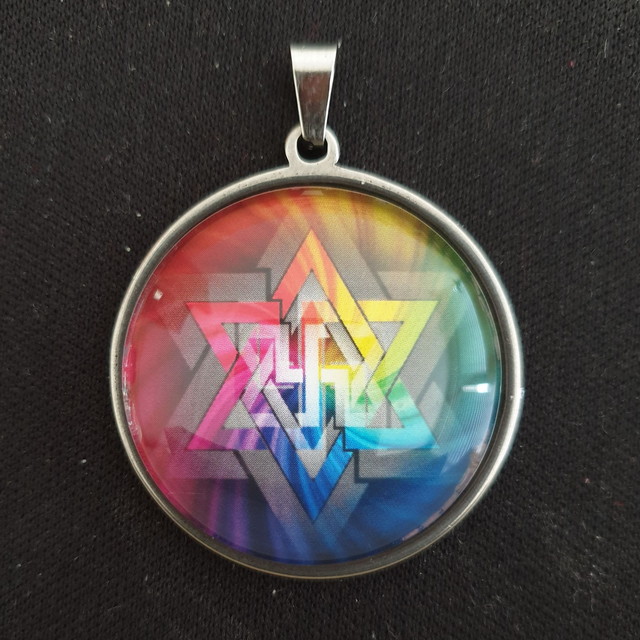 Cabochon Glass round N°4