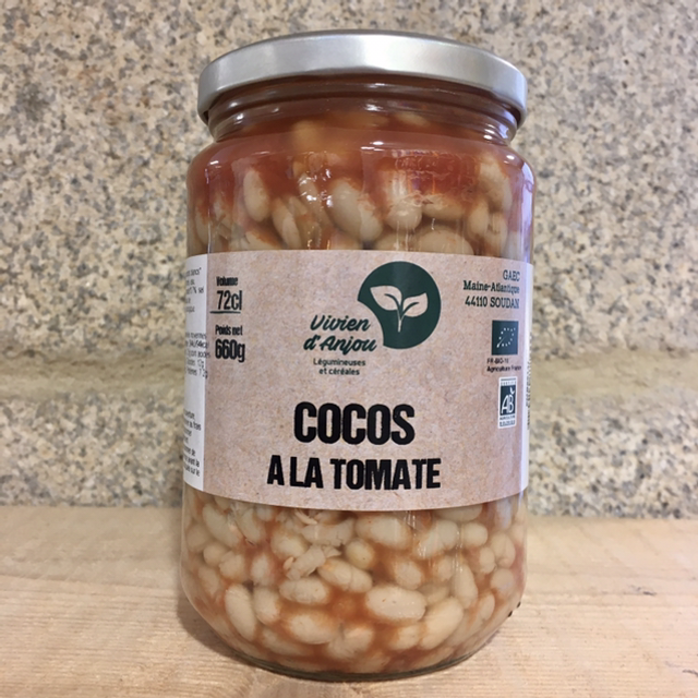 Haricots Cocos à la Tomate Bio - 660g