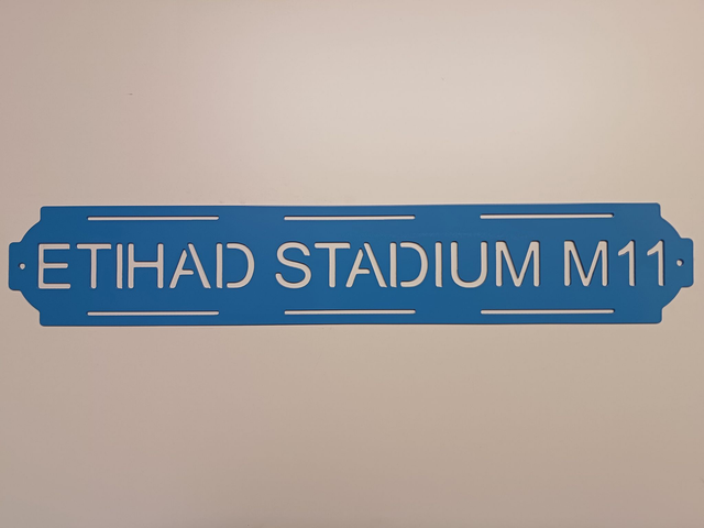 Etihad Stadium M11 Sign