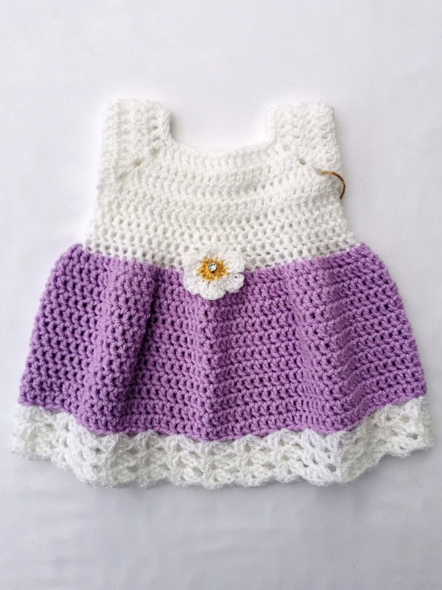 Daisy Dress, Purple 