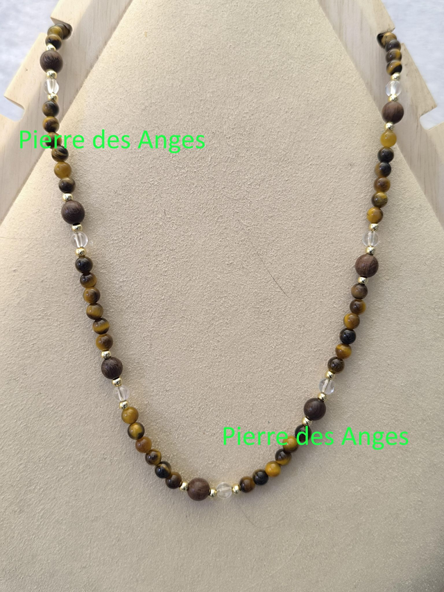 Collier en Œil de Tigre