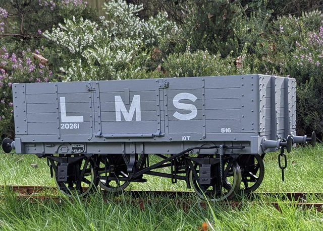 Wagon Kit 5 Inch Gauge Midland D663A 5 Plank