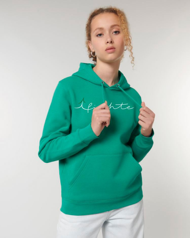 Hoodie grün