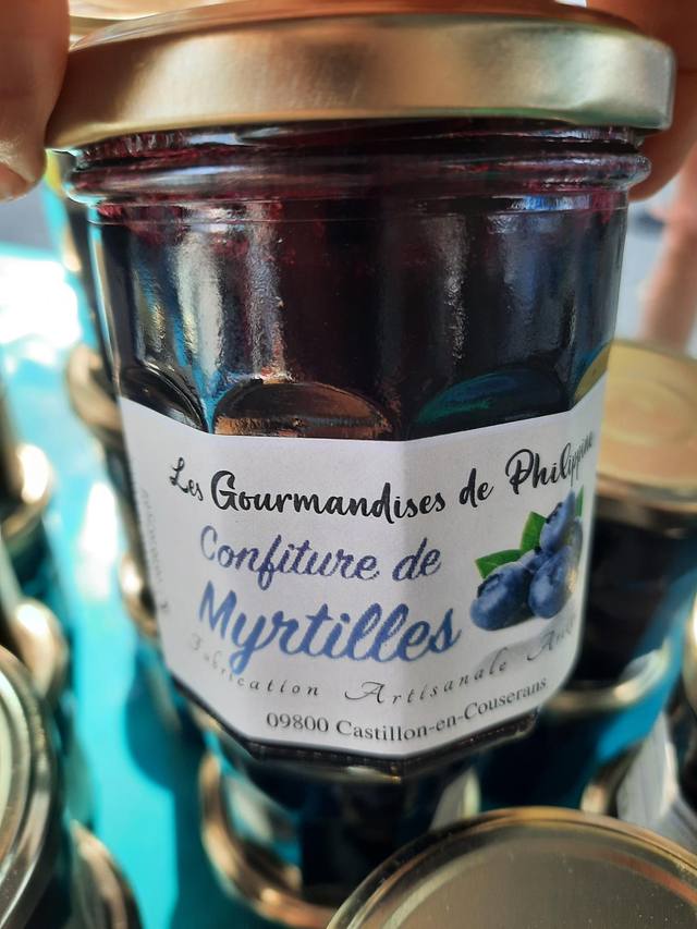 1Confiture de Myrtilles