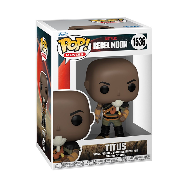 Funko Pop! Movies: Netflix: Rebel Moon - Titus