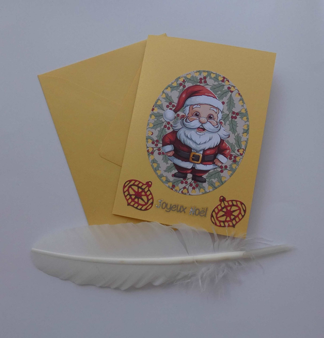 Un joyeux noël avec le père noël