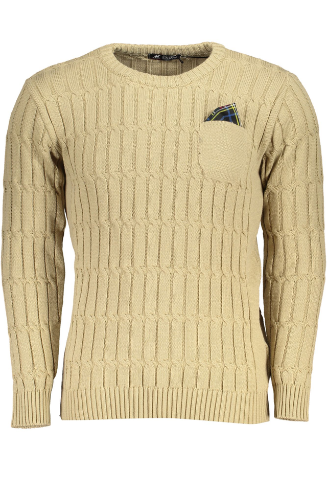 U.S. GRAND POLO MAGLIONE UOMO BEIGE