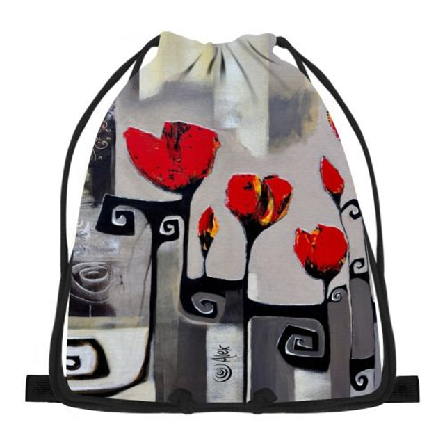 Zainetto Papaveri in scena - double face