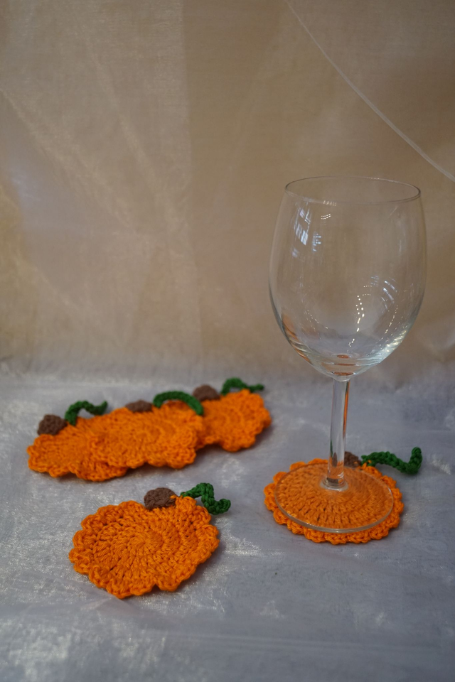 Untersetzer "Kürbis" 